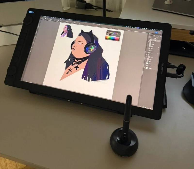 Графический планшет HUION Kamvas 16 gen 3 1