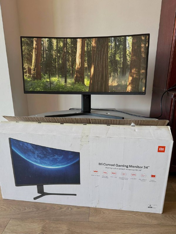 Монитор Xiaomi Mi Curved Gaming Monitor 34” 2