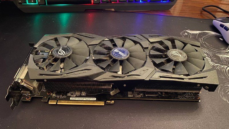 Видеокарта ASUS StriX GeForce GTX 1070ti 6