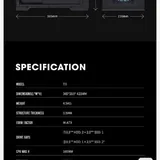 Корпус T3 1STPLAYER gaming case с 4 вентиляторами 5