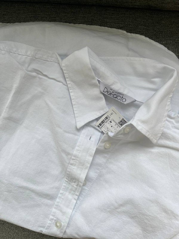 комплект рубашка и брюки Defacto, рубашка белая Defacto 8