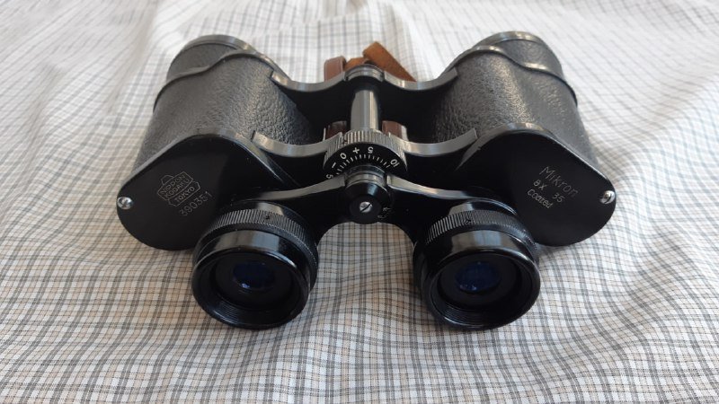 Винтажный бинокль Nippon Kogaku Mikron 8x35 Nikon
