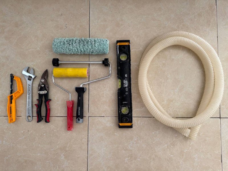 Вибрационная шлифмашина Makita ВО3711, Лазерный уровень Crown CT44022, Краскопульт электрический Crown CT31014, Шлифмашина для стен Dexter, Канальные вентиляторы Vents ТТ Сайлент, Шумоглушитель 6