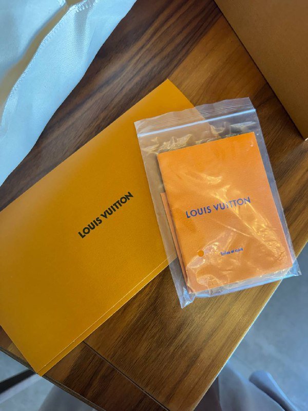 Сумка Louis Vuitton с шарфом и документами 7