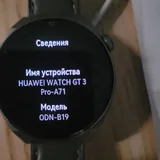 HUAWEI watch GT 3 pro 46mm, Gray Leather Strap, Titanium 1
