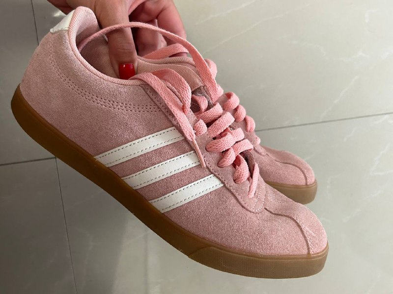 Кеды adidas розовые 37 размер 3