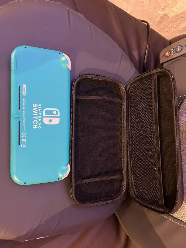 Nintendo Switch Lite, чехол, зарядный кабель, игра 2