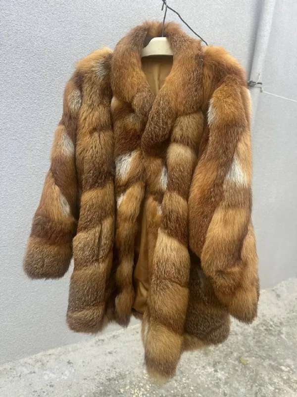 Шуба из лисы 1