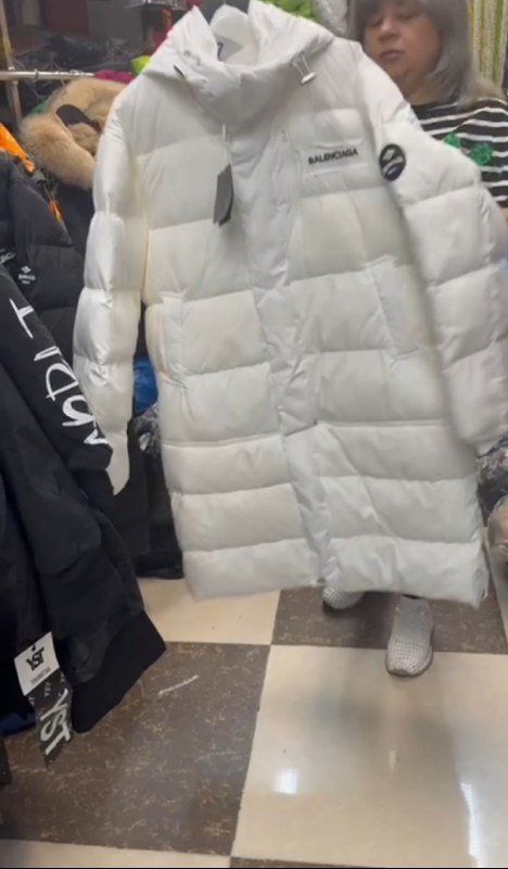 Куртка пуховик трансформер 4в1 черная и белая 2