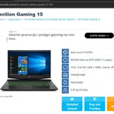 Ноутбук HP pavilion gaming 15-dk 1