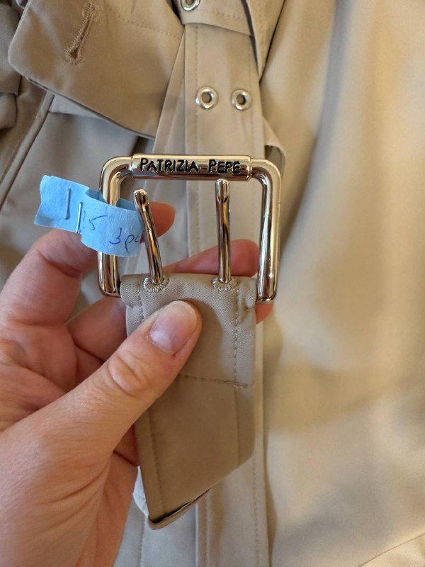 Классический плащ Patrizia Pepe размер 40 4