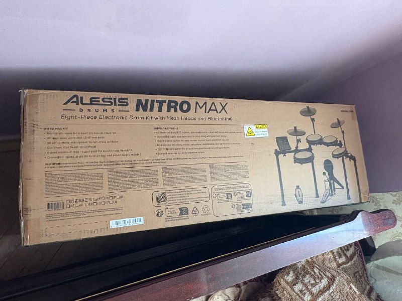 Alesis Nitro Max Kit электронная барабанная установка 3