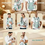 Эргорюкзак-хипсит 3 в 1 3