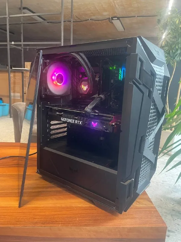 Игровой ПК ASUS TUF, i5 12400F, RTX 3060 1