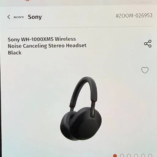 Наушники Sony WH-1000XM5