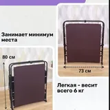 Раскладушка с подголовником, матрасом 2