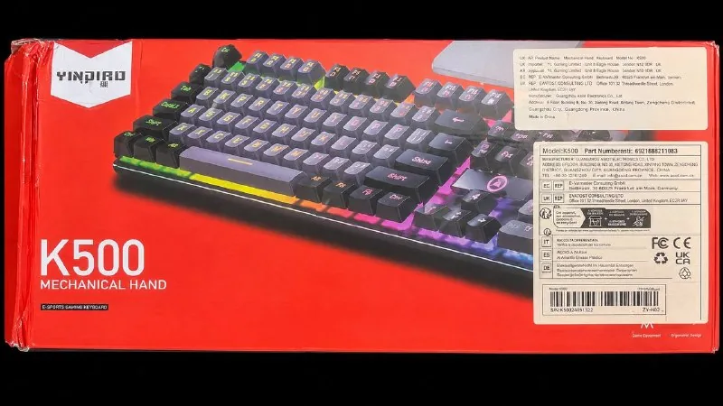 Механическая клавиатура YINDIAO K500