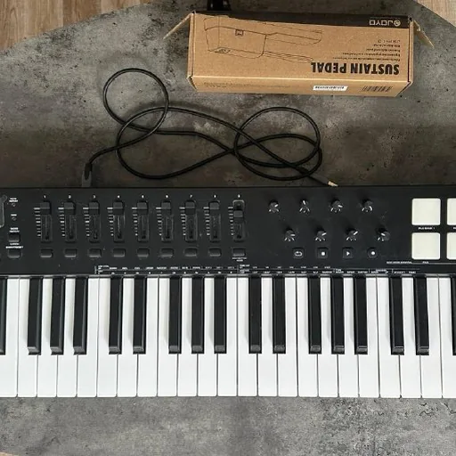 M-Audio Oxygen 49, провод, педаль, чехол