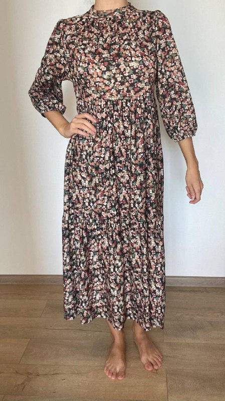 Платье в цветочек PULL&BEAR размер XS/S 2