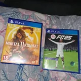 PS4 Slim, FC 25, Mortal Kombat 11, подставка 4