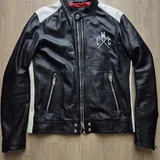 Кожаная куртка, кеды Nike, кеды Diesel 1