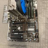 Комплект: процессор i5 6600, материнская плата MSI B150 PC Mate, кулер Deepcool Gammax 400, ОЗУ DDR4 16 ГБ 2
