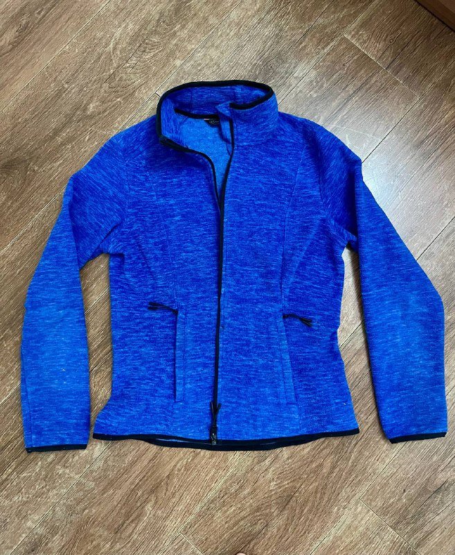 Кофта флисовая женская на молнии размер S/M