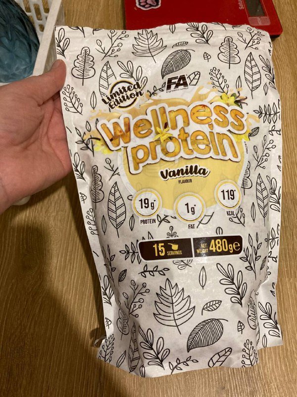 Протеиновый коктейль Wellness Protein ванильный