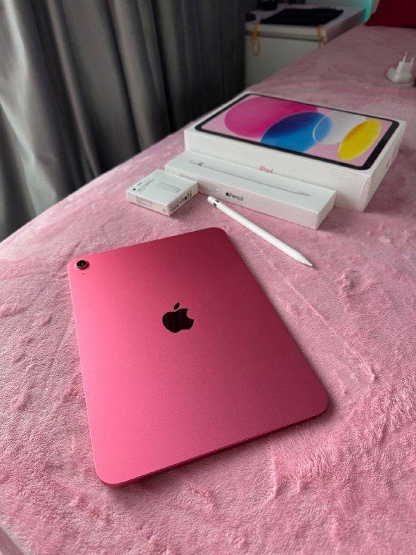 iPad 11 256GB, Apple Pencil 1-го поколения, адаптер Apple USB-C