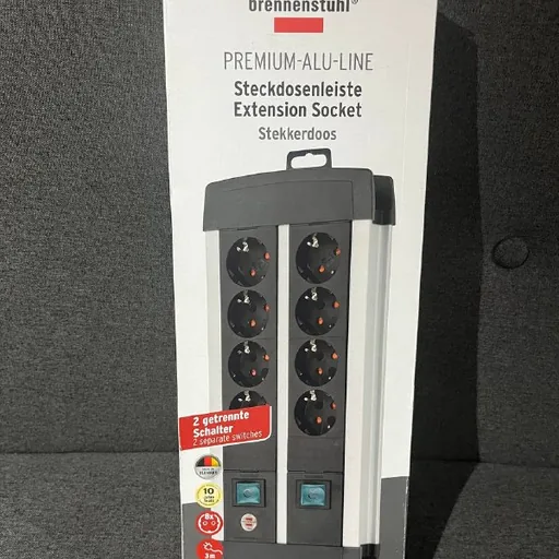 Brennenstuhl Premium-Alu-Line розетка, удлинитель