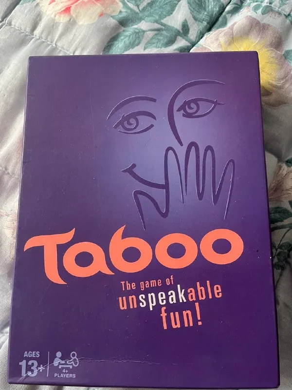 Taboo, настольная игра 1