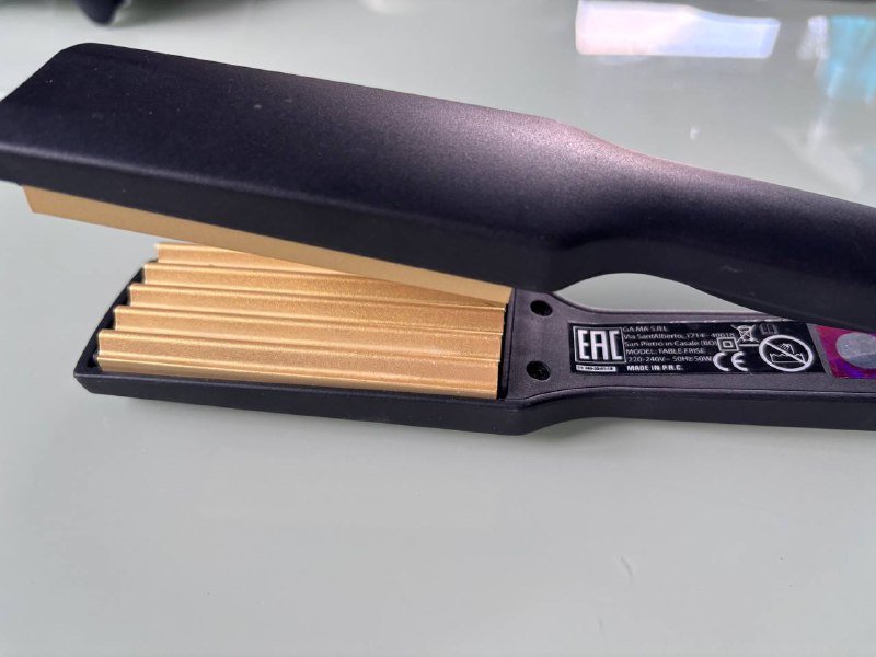 Плойка щипцы стайлер утюжок гофре GAMA 2