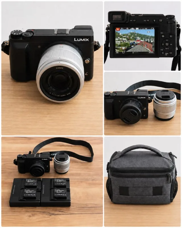 Panasonic Lumix DMC-GX80, объектив 25mm f/1.7