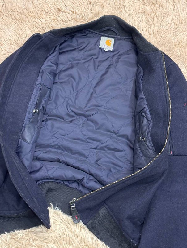 Винтажный бомбер Carhartt размер L 4