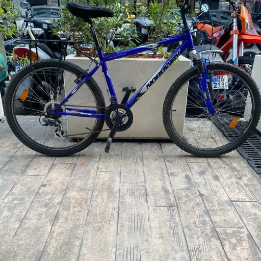 Bicycle for city and dirt roads