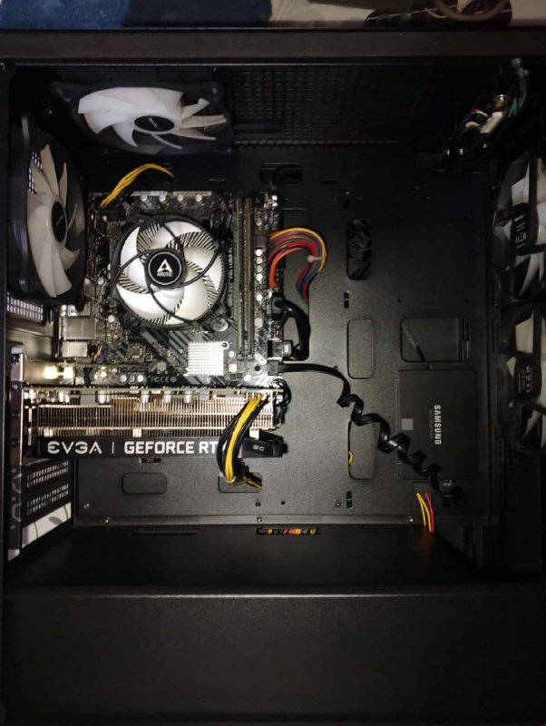 Компьютер с i3 12100, 32GB RAM, RTX 2060, SSD