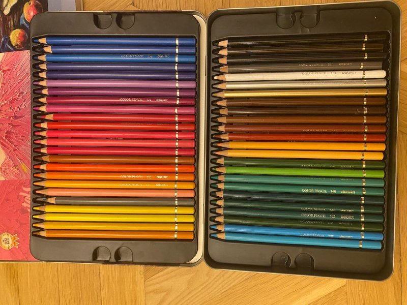 Масляные карандаши Maries, цветные карандаши, пастель разные наборы 2