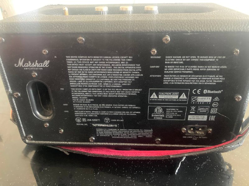 Marshall Kilburn Bluetooth Speaker