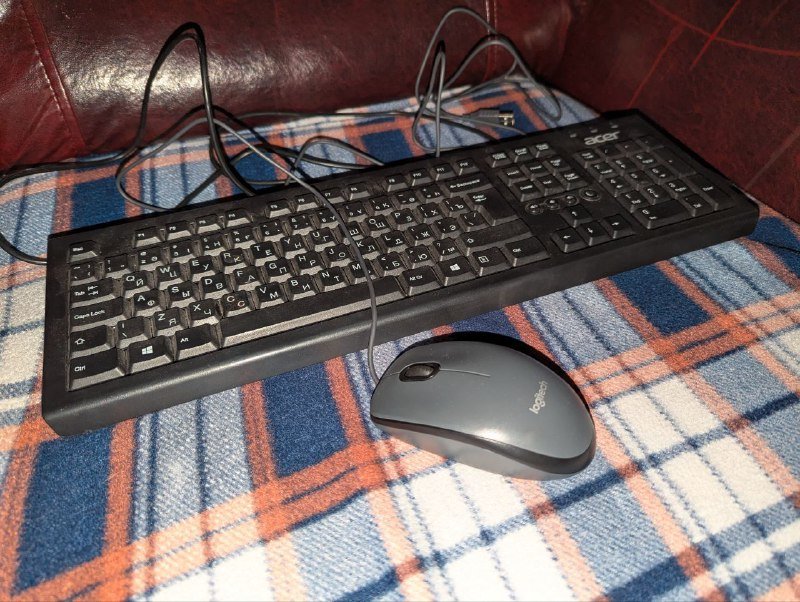 системный блок, клавиатура, мышь 2