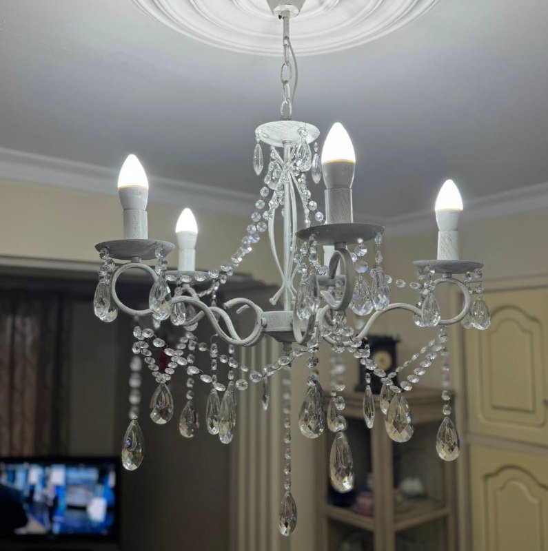 Люстра с подвесками 2