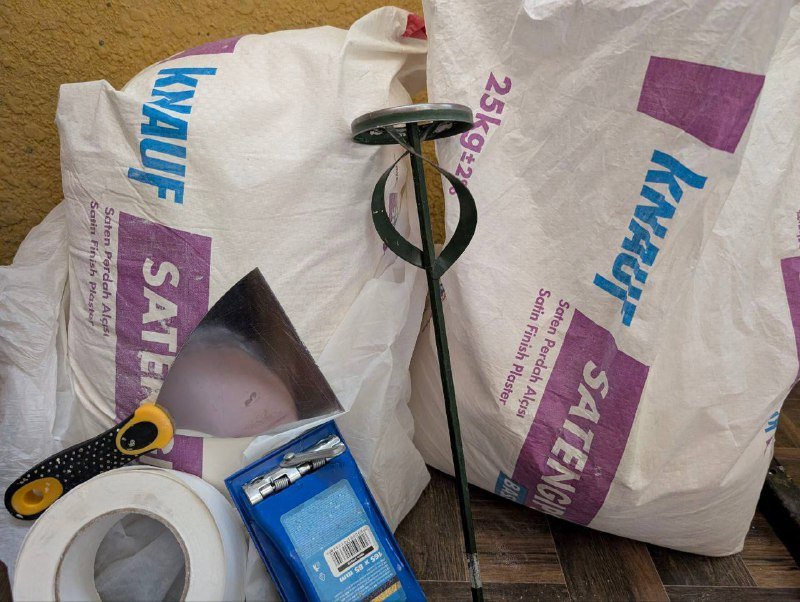 Насадка винта, шпатель, держатель для наждачной бумаги