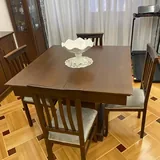 Обеденный стол со стульями 2