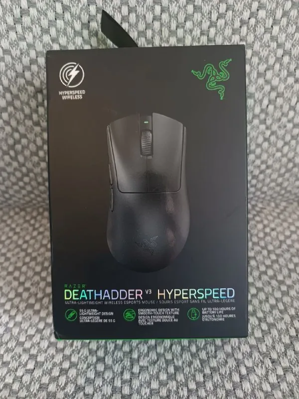 Razer DeathAdder V3 HyperSpeed, беспроводная мышь 1