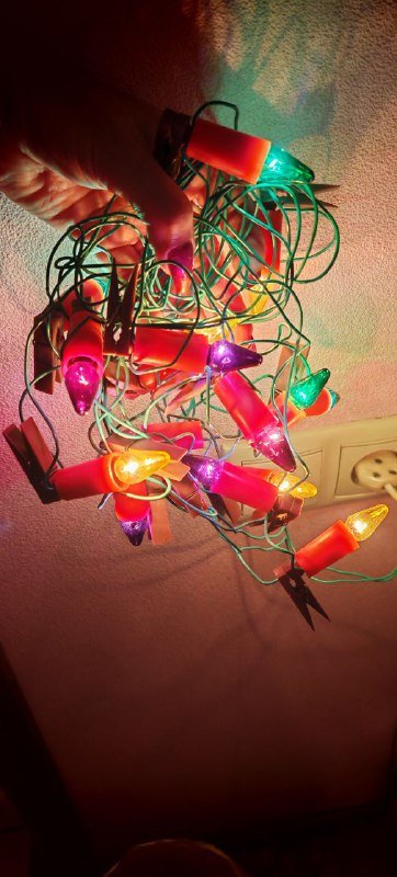 Гирлянды светодиодные и советские 2