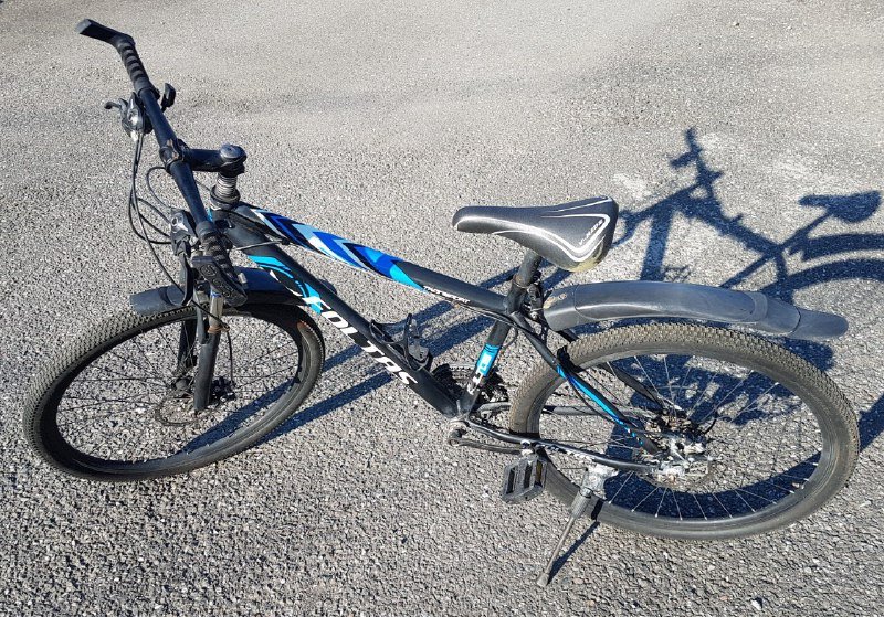 Велосипед колесо 26, металл, дисковые тормоза