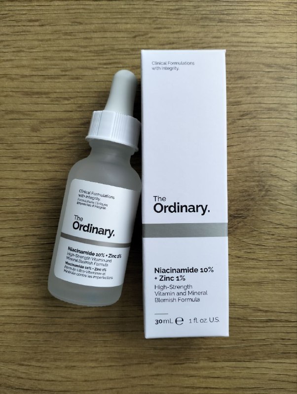 The Ordinary Niacinamide 10% + Zinc 1% сыворотка 30 мл