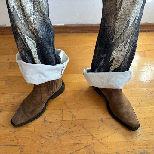 Казаки замшевые