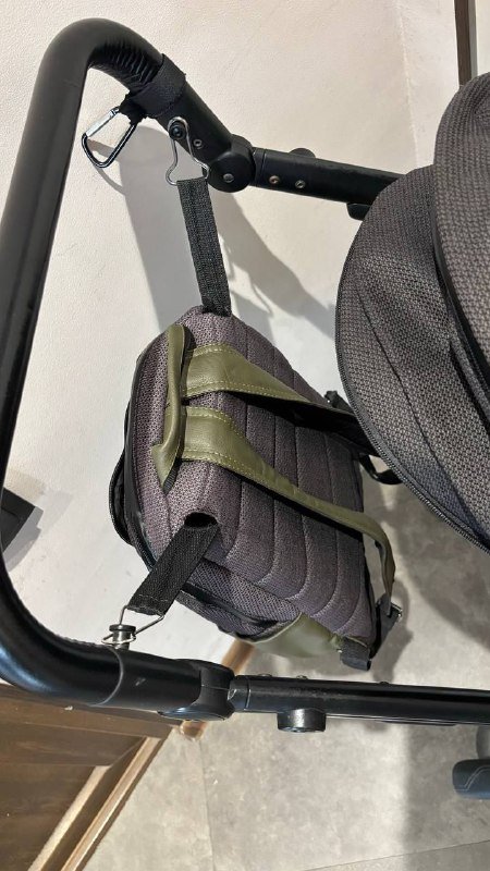 Коляска 2в1 цвет хаки 6