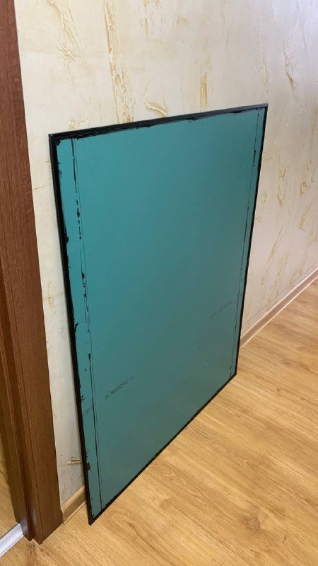 Зеркало 1000х800мм, рамка матовый профиль 2