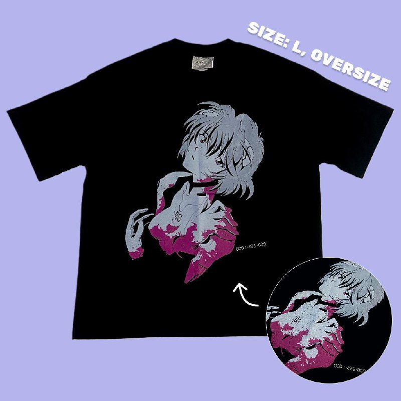 Футболки аниме Chainsaw Man, Dragon Ball Z, Death Note, Evangelion 4